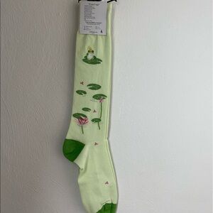 Soxfords. Green Frog Legs, Novelty Socks. Sz. 8-12